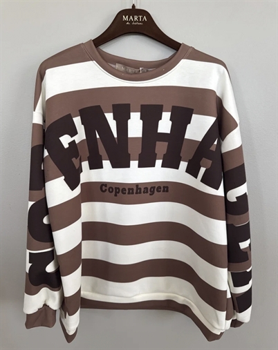 Marta du Chateau - MdcNerina Sweatshirt - Camello/ Moro